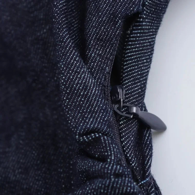 Denim MIDI dress