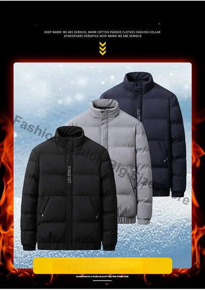 Thermal Parkas Windbreaker Warm Padded Jackets