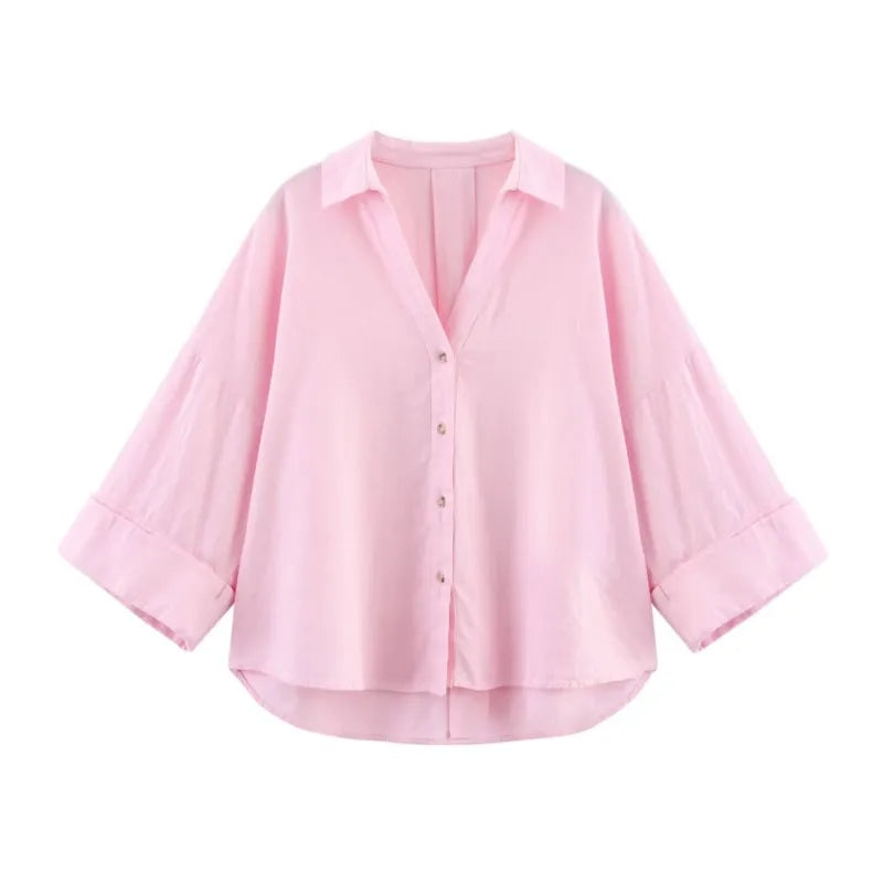 Wide Sleeved Shirt Women