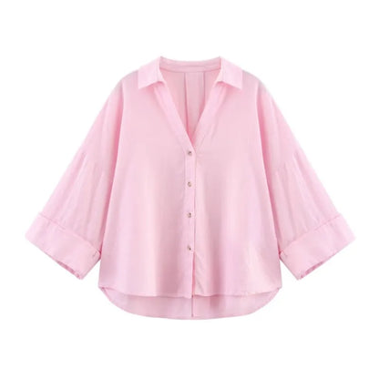 Wide Sleeved Shirt Women