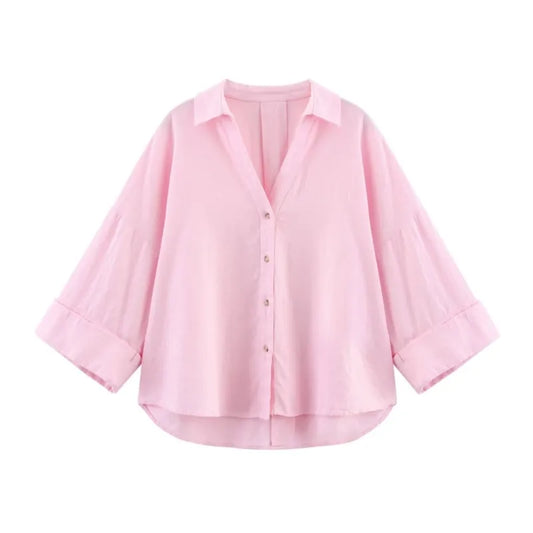 Wide Sleeved Shirt Women