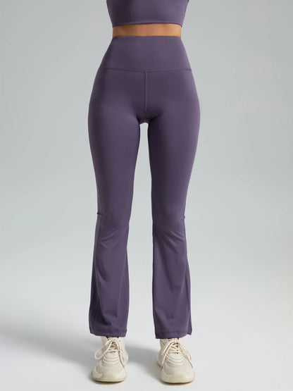 Women's High Waisted Flared Leggings