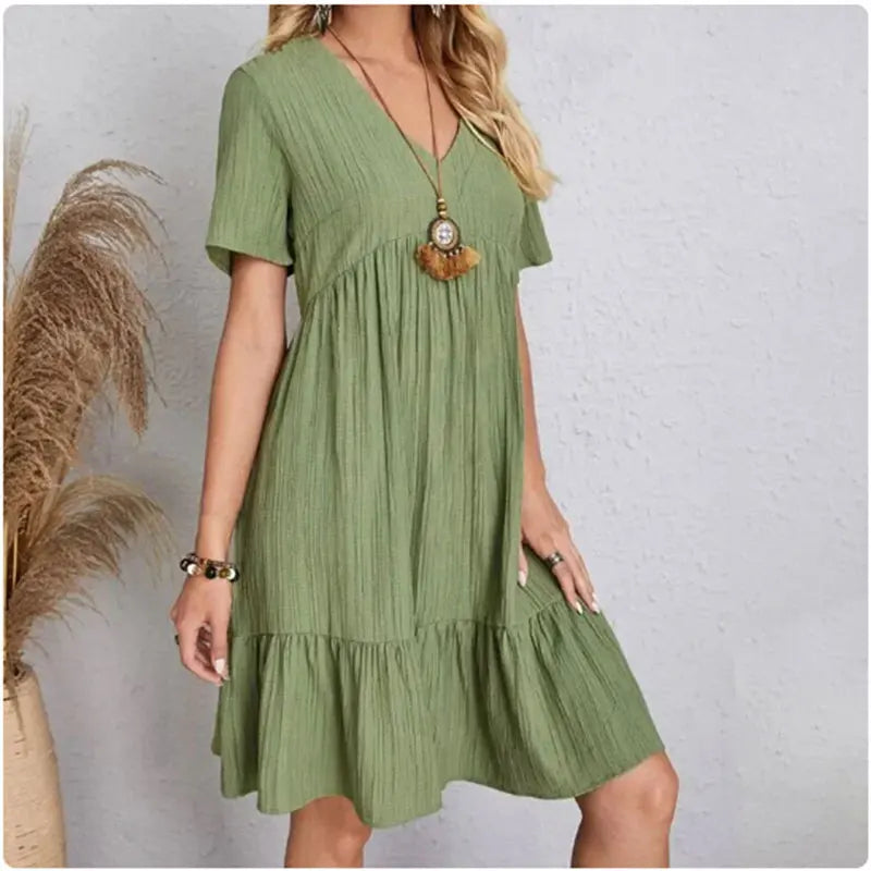 Summer Olive Dresses