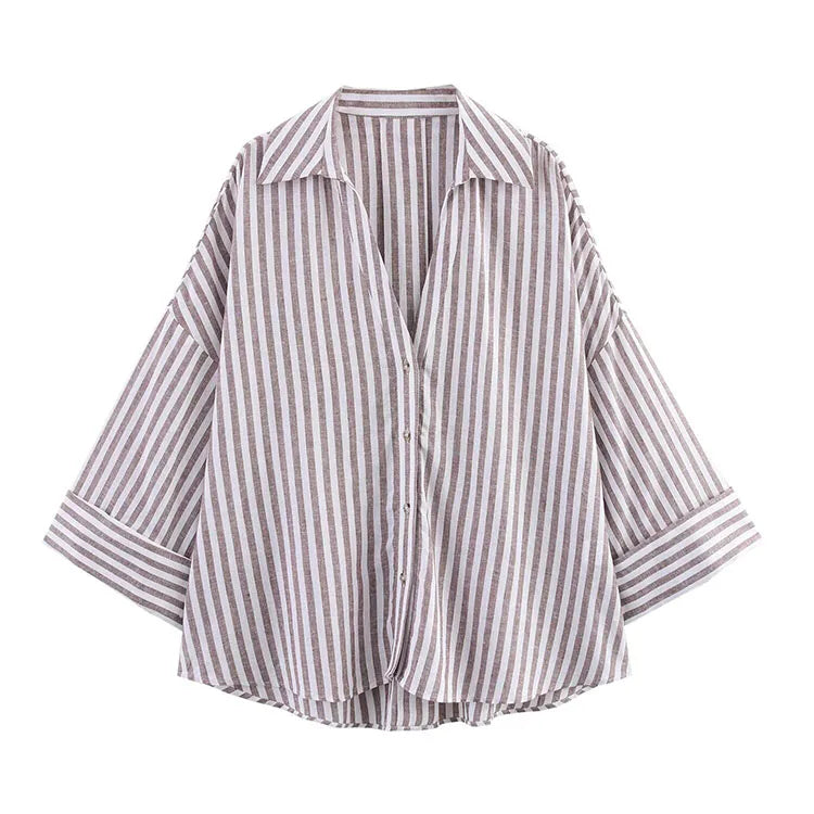 Wide Sleeved Shirt Women