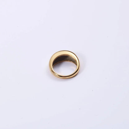 Simple Stainless Steel Rings