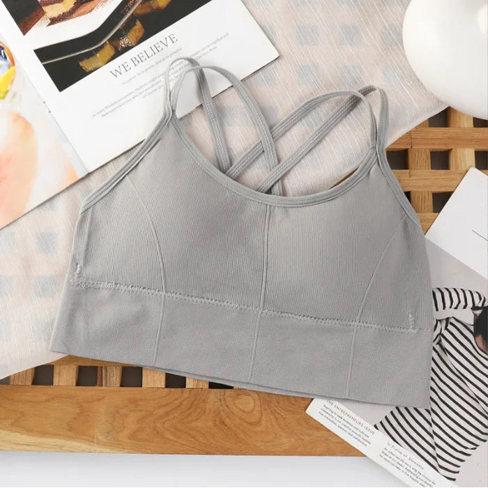 Back Cross Strap Tank Top