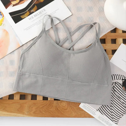 Back Cross Strap Tank Top