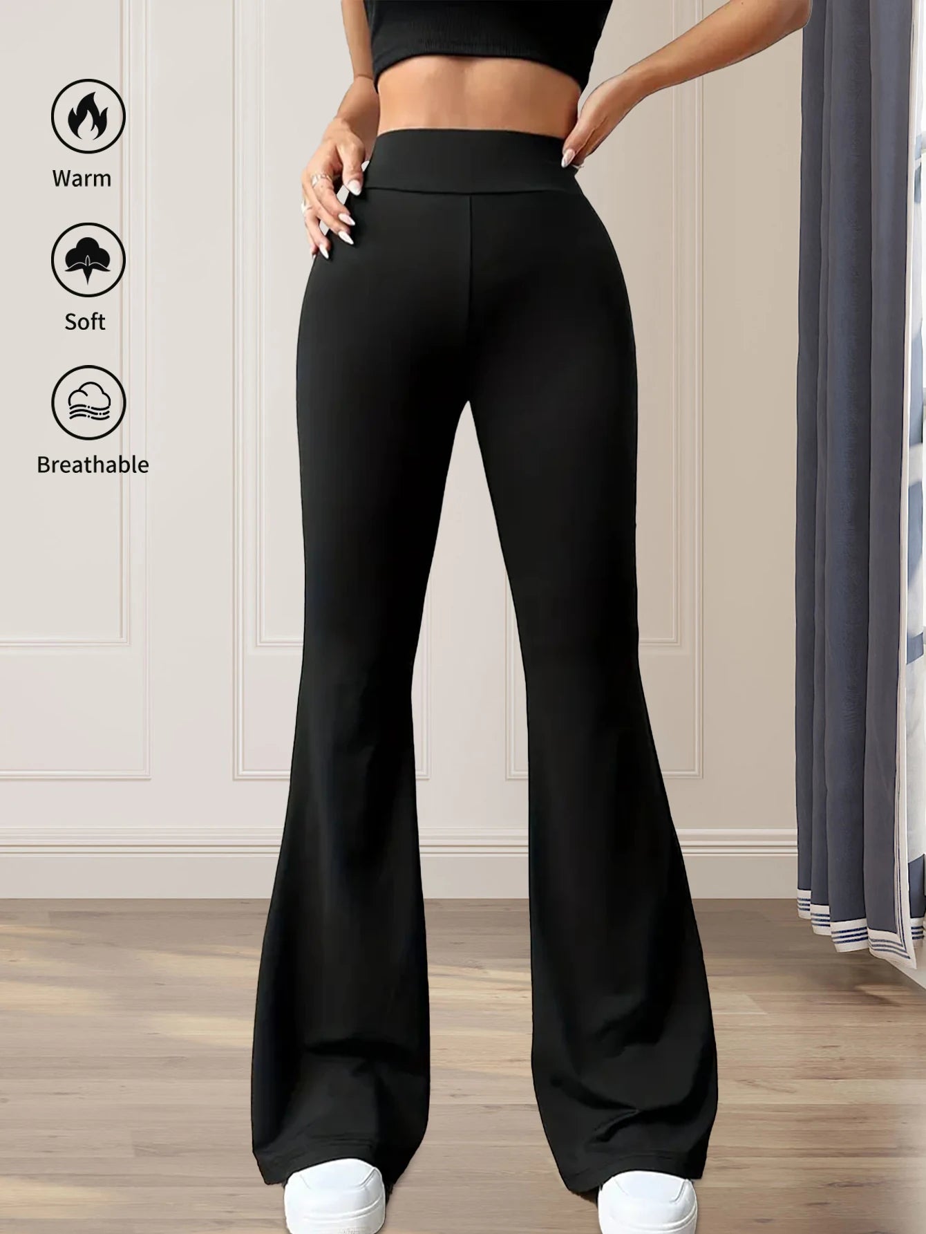 Black high waisted Yoga Pants