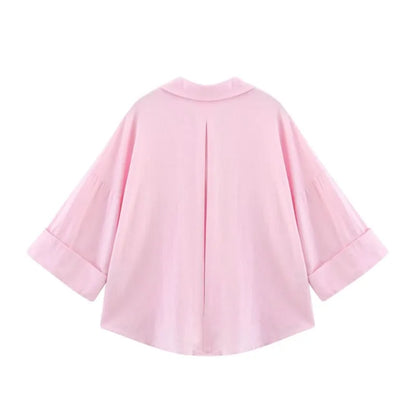 Wide Sleeved Shirt Women