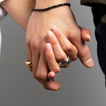 Simple Stainless Steel Rings