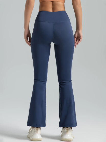 Women's High Waisted Flared Leggings