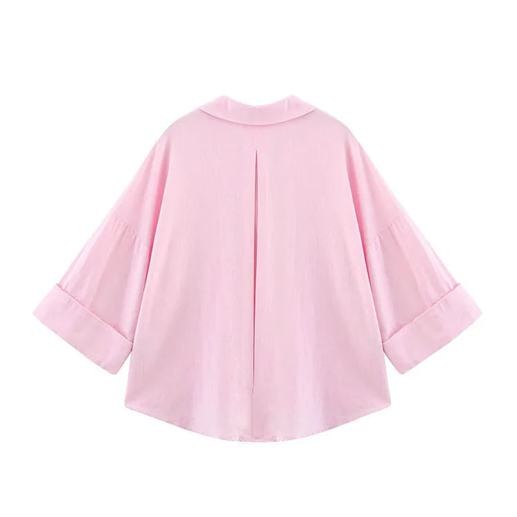 Wide Sleeved Shirt Women
