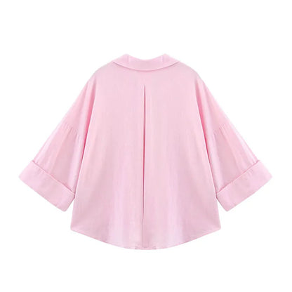 Wide Sleeved Shirt Women