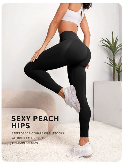 Seamless High Waist Fitness Leggings