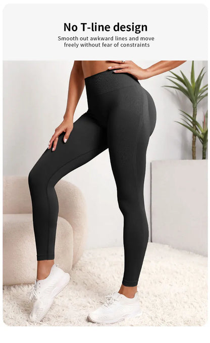Seamless High Waist Fitness Leggings
