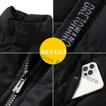 Thermal Parkas Windbreaker Warm Padded Jackets
