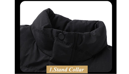 Thermal Parkas Windbreaker Warm Padded Jackets