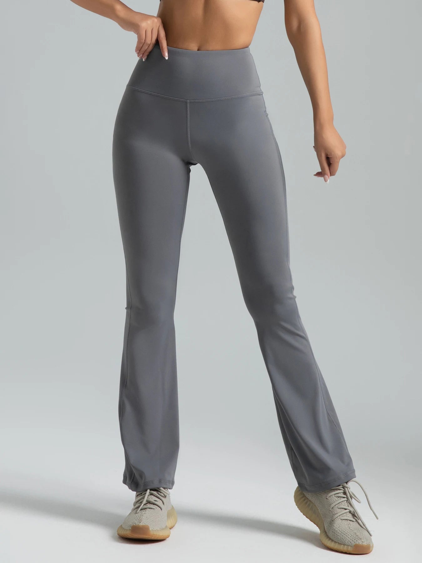 Women's High Waisted Flared Leggings