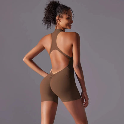 High intensity exercise back yoga set