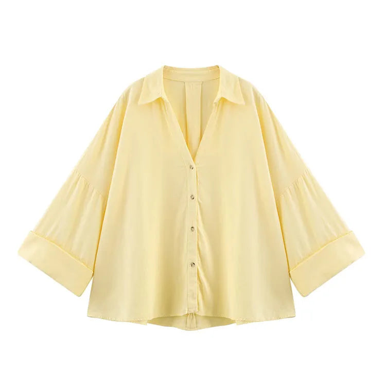 Wide Sleeved Shirt Women