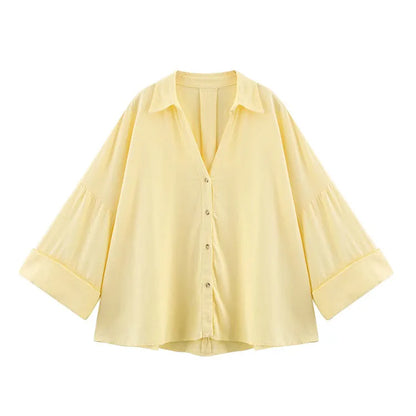 Wide Sleeved Shirt Women