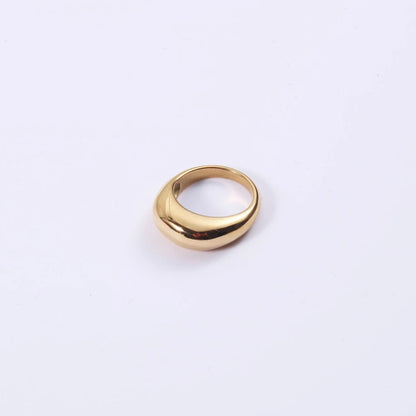Simple Stainless Steel Rings