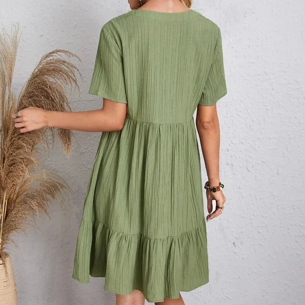 Summer Olive Dresses