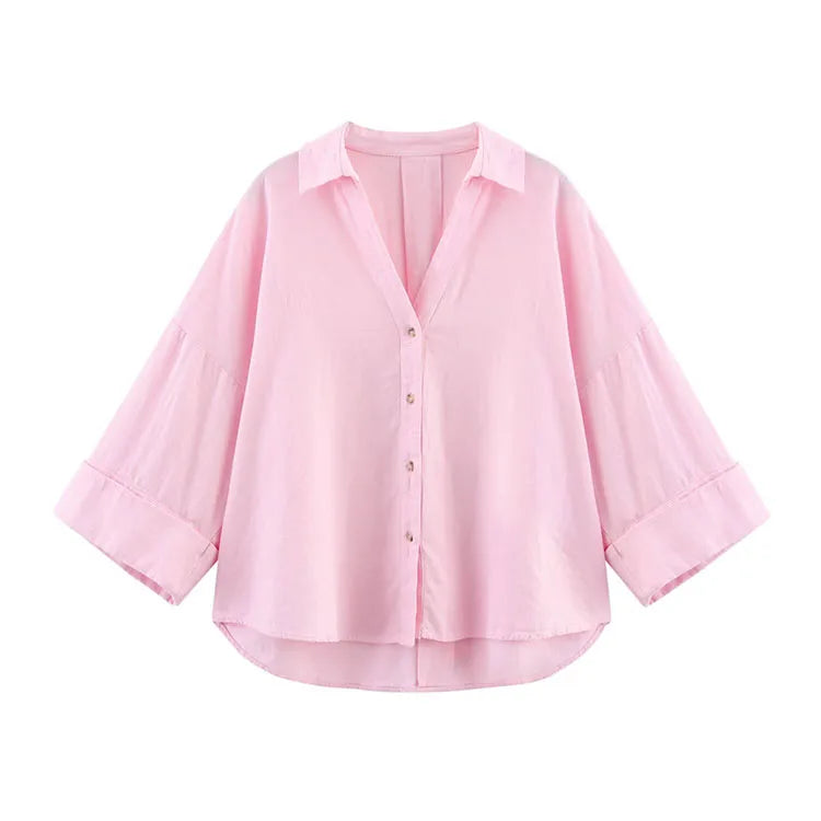 Wide Sleeved Shirt Women