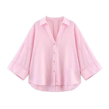 Wide Sleeved Shirt Women