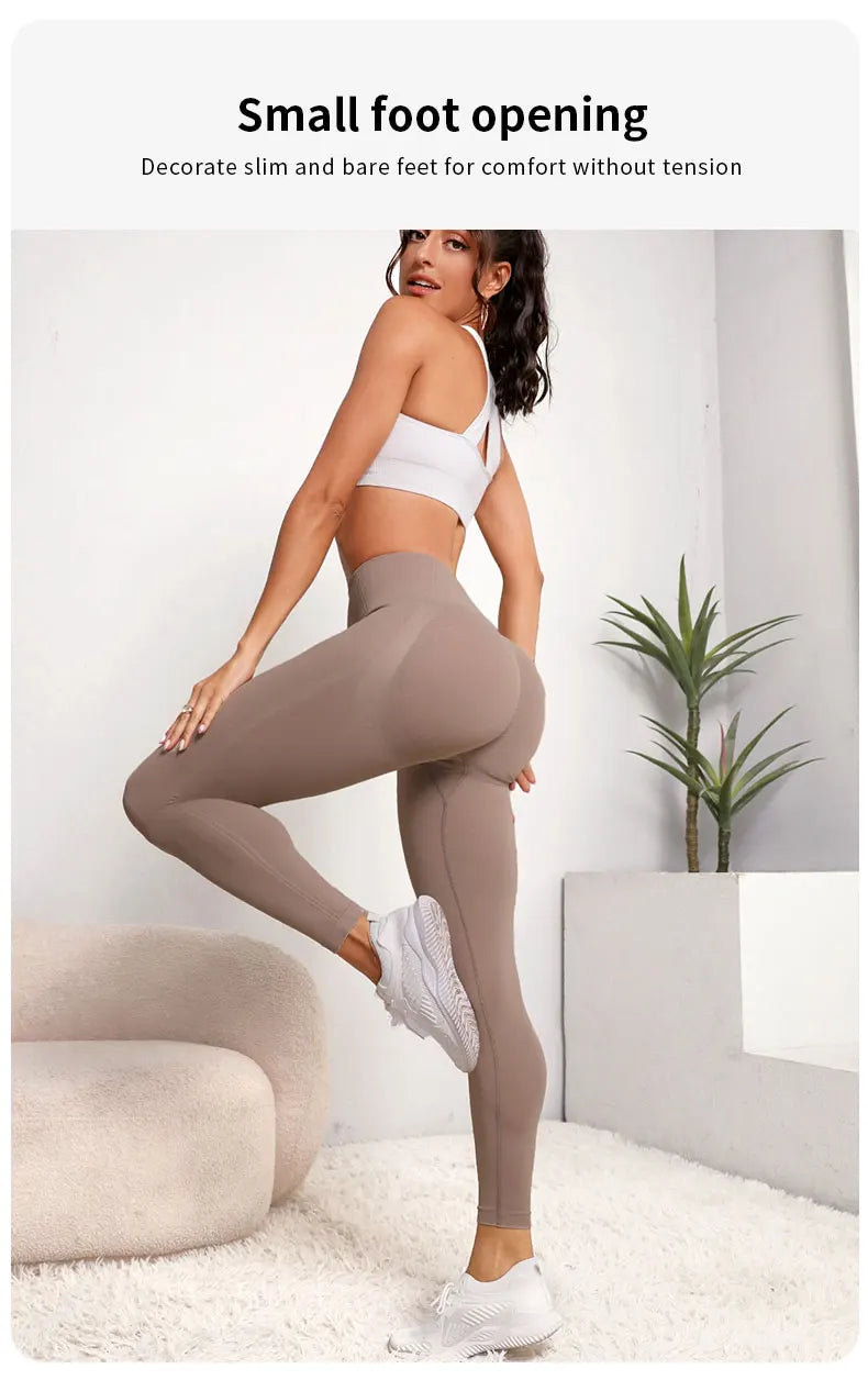 Seamless High Waist Fitness Leggings