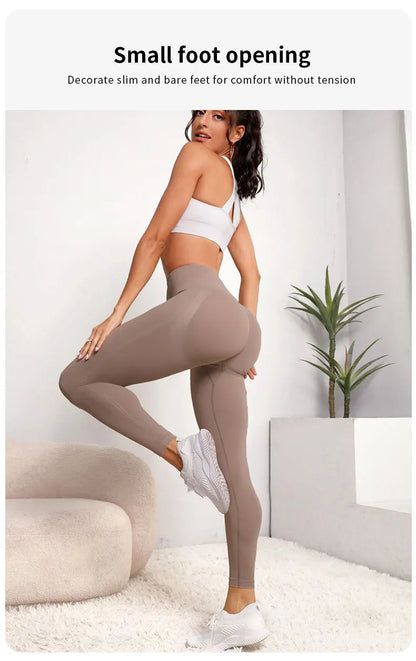 Seamless High Waist Fitness Leggings