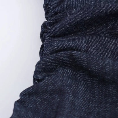 Denim MIDI dress